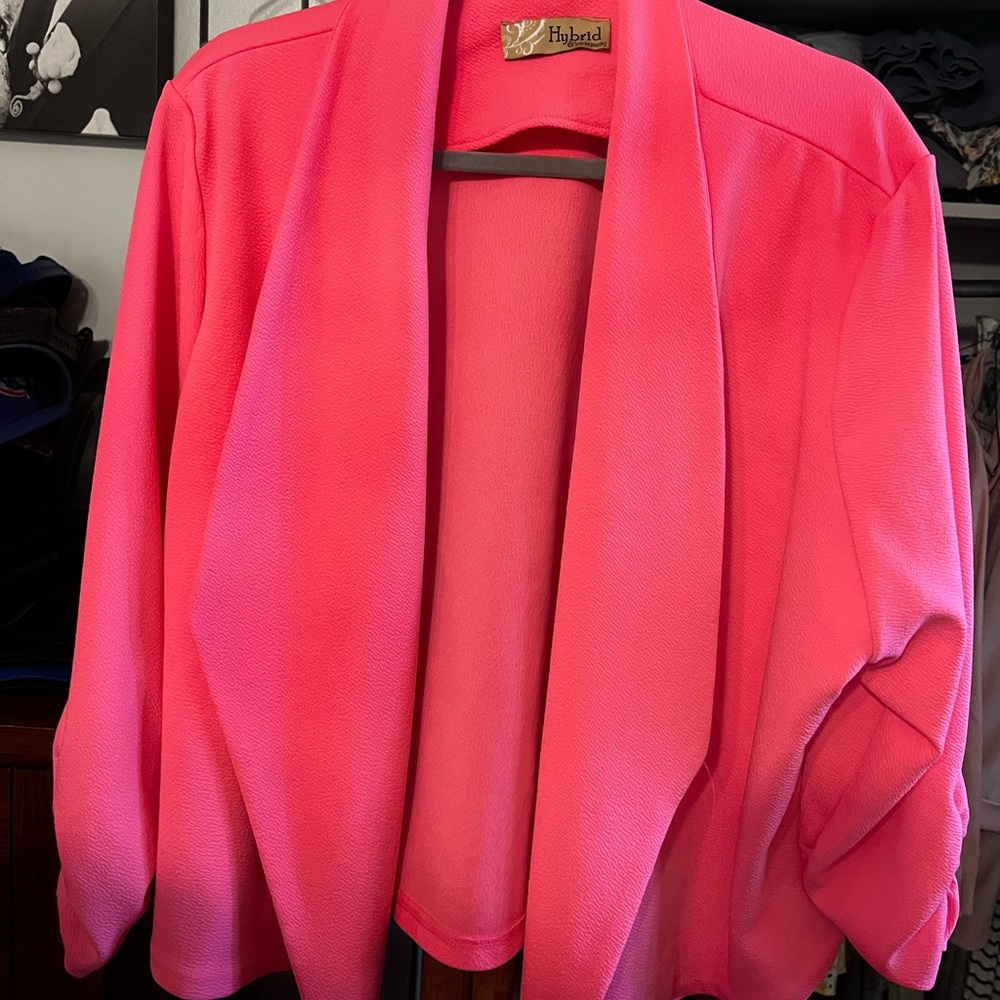 Neon Pink blazer